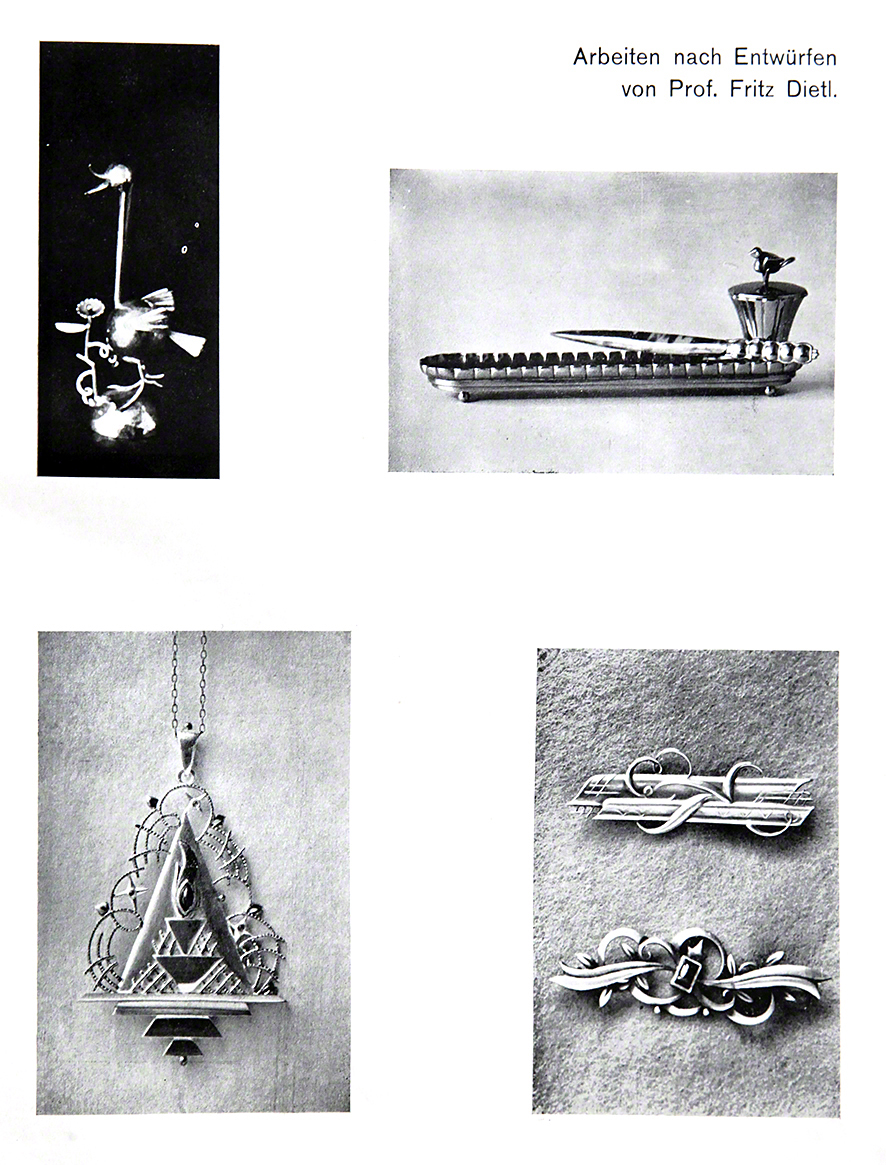 Fritz Dietl, Wien - Gablonz