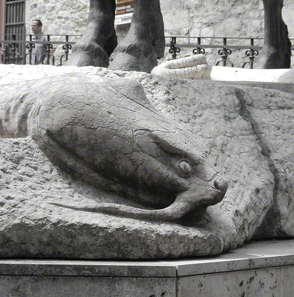 Zagreb, Statue hl. Georg