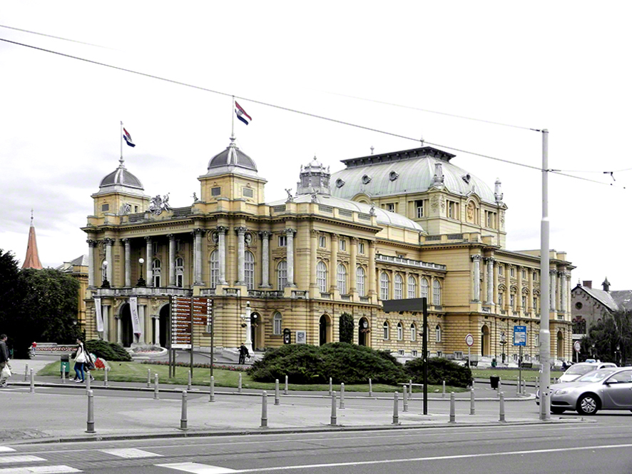 Zagreb, Nationaltheater