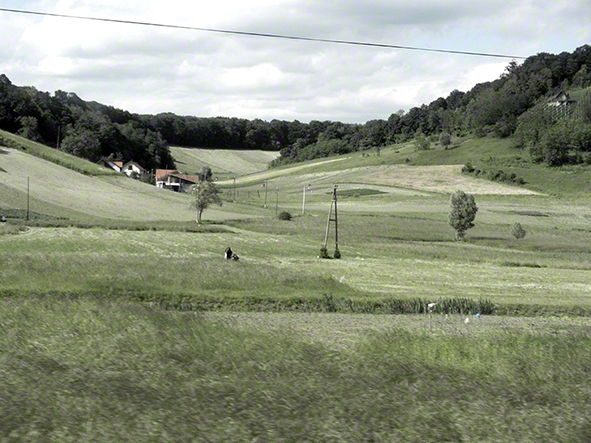 Lepoglava-Zagreb, Landschaft