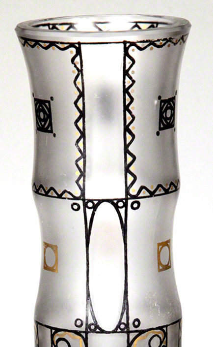 Glasvase Nordböhmen 1915