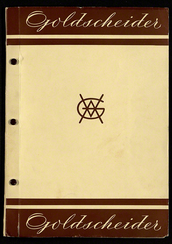 Goldscheider-Katalog