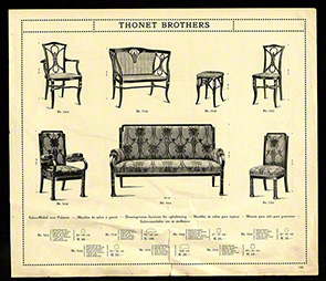 Thonet-Katalogseite