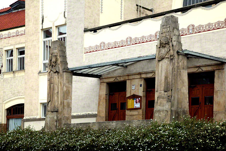 Jan Kotĕra, Theater in Prossnitz/Mähren