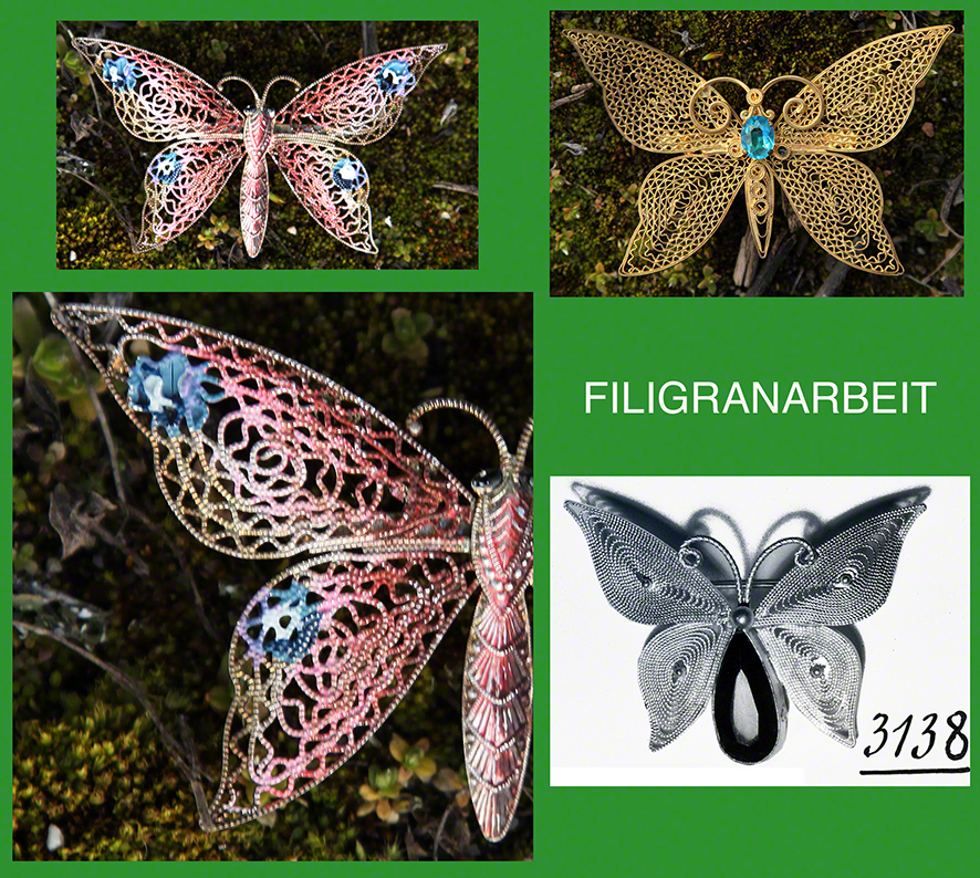 Gablonz Schmetterlinge