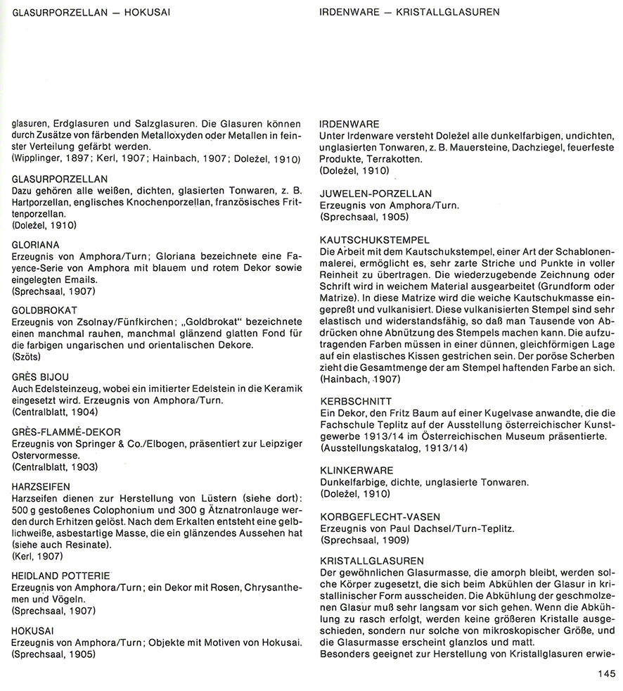 Neuwirth Österreichische Keramik des Jugendstils