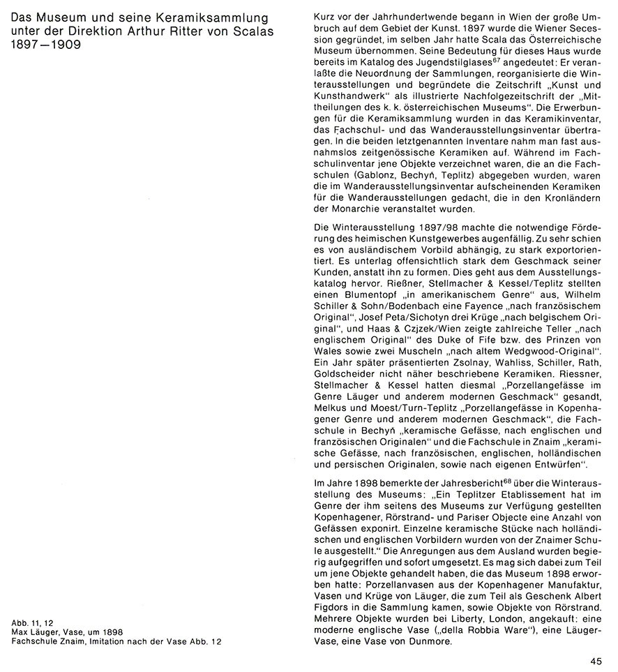 Neuwirth Österreichische Keramik des Jugendstils