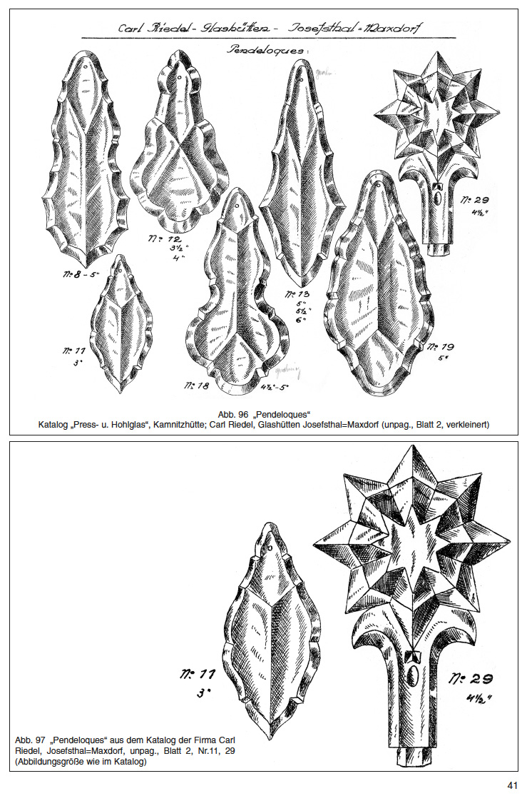 Böhmischer Lusterbehang