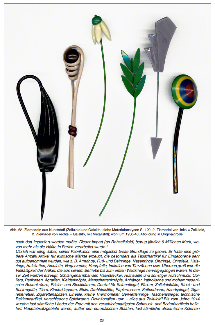 Gablonz Ziernadeln Art Déco