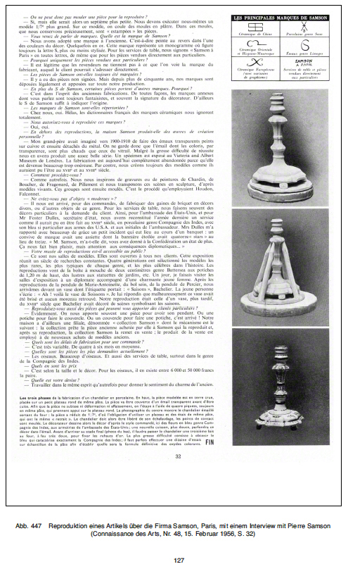 Wiener Porzellan oder Samson, Paris