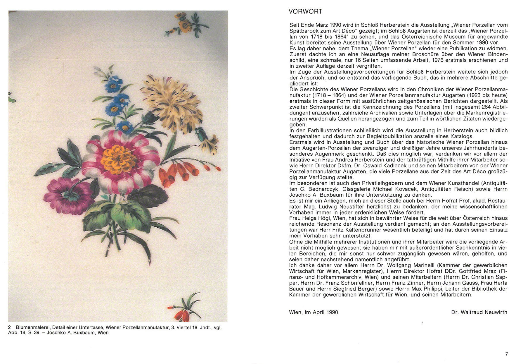 Wiener Porzellan Spätbarock Art Déco