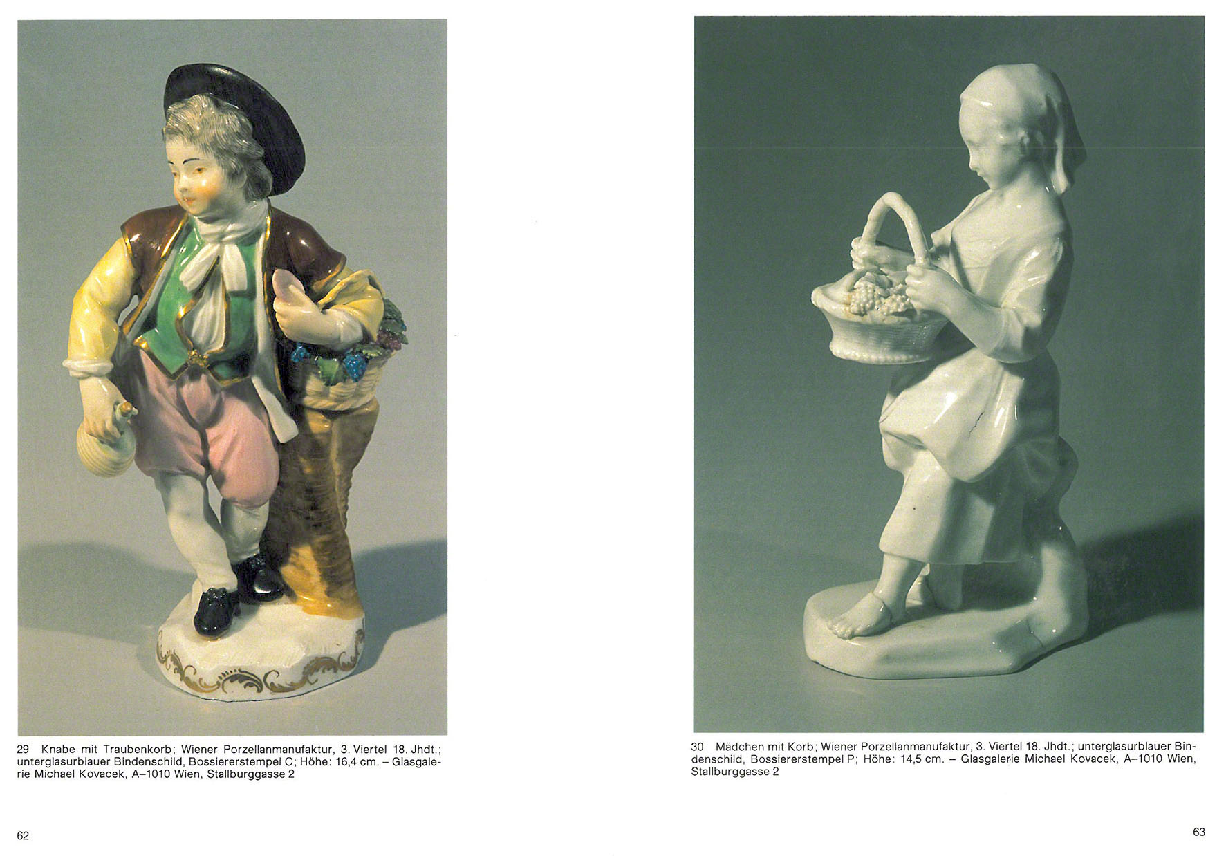 Wiener Porzellan Spätbarock Art Déco