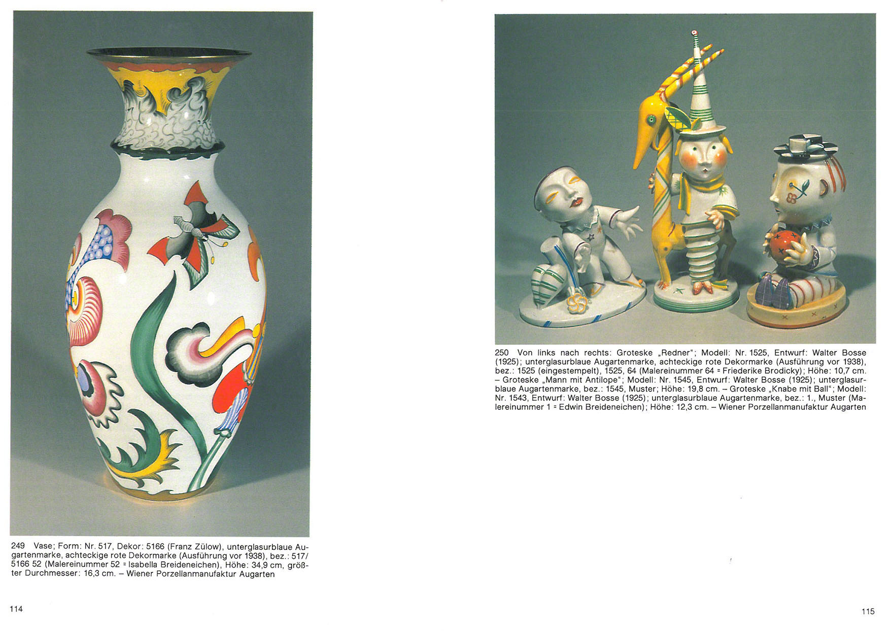 Wiener Porzellan Spätbarock Art Déco