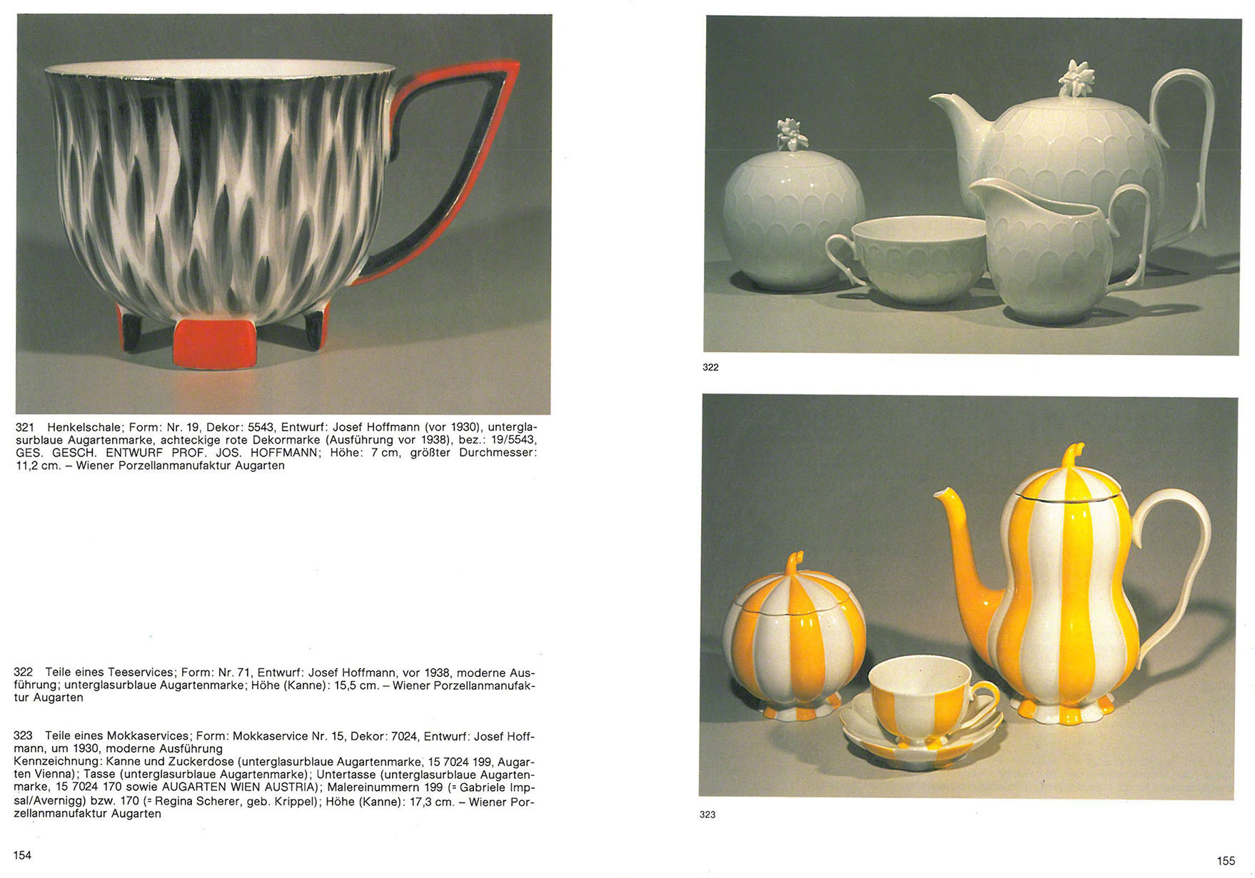 Wiener Porzellan Spätbarock Art Déco