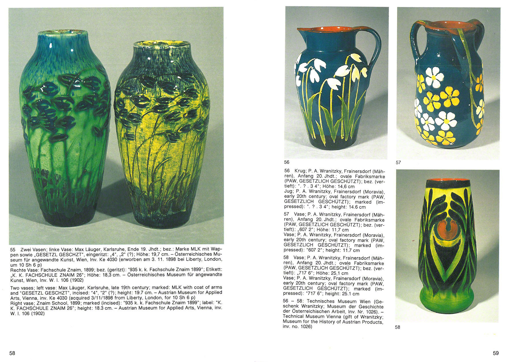 Blühender Jugendstil - Firmen und Marken