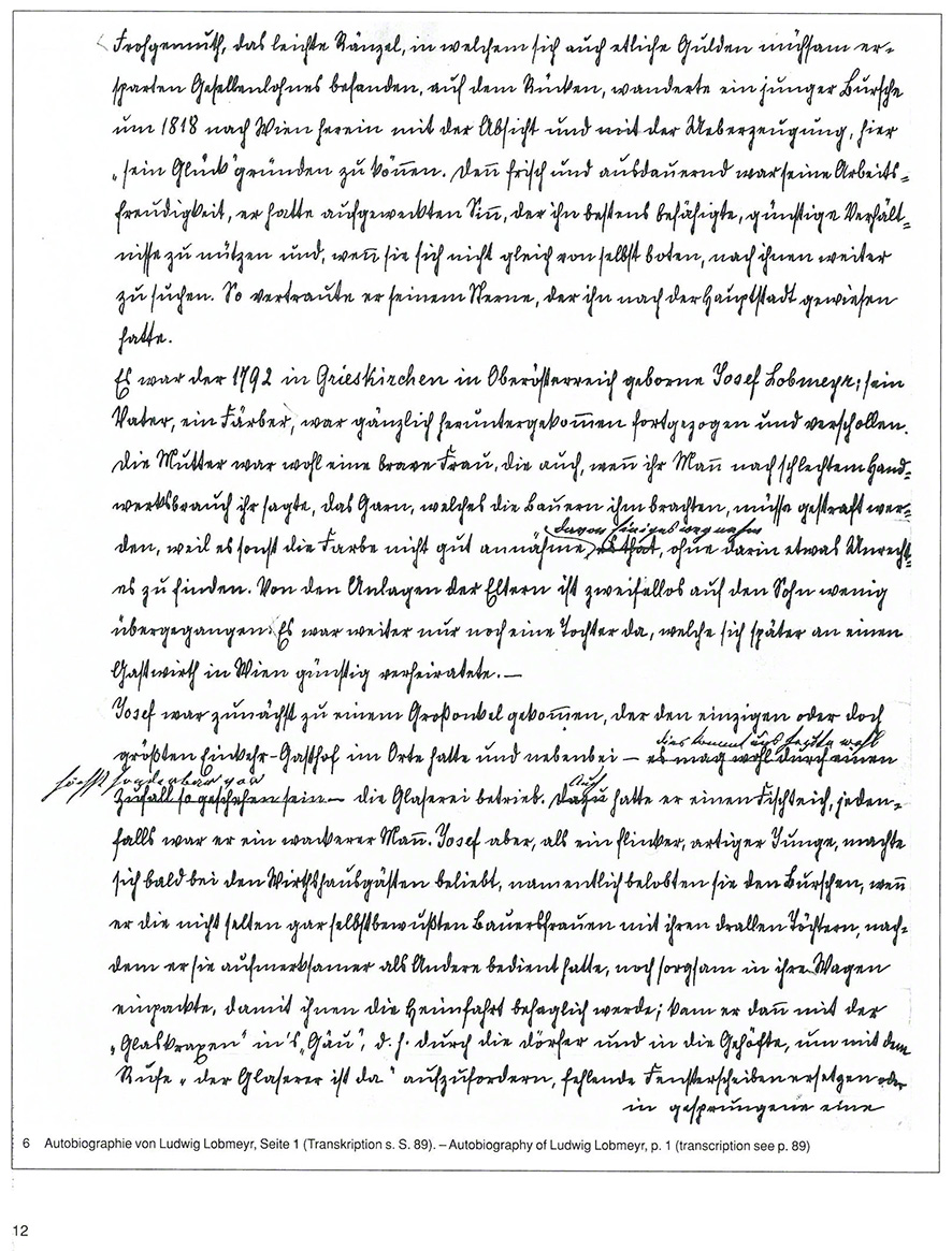 Lobmeyr-Autobiographie