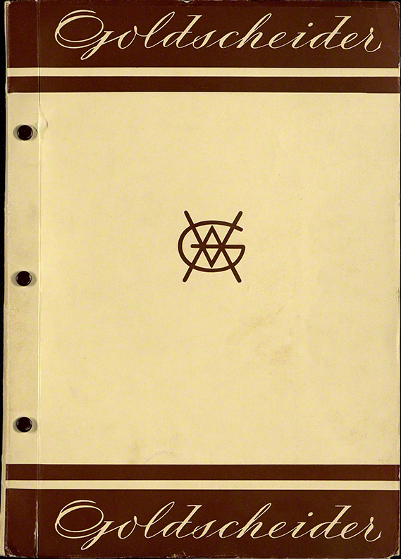 Goldscheider-Katalog